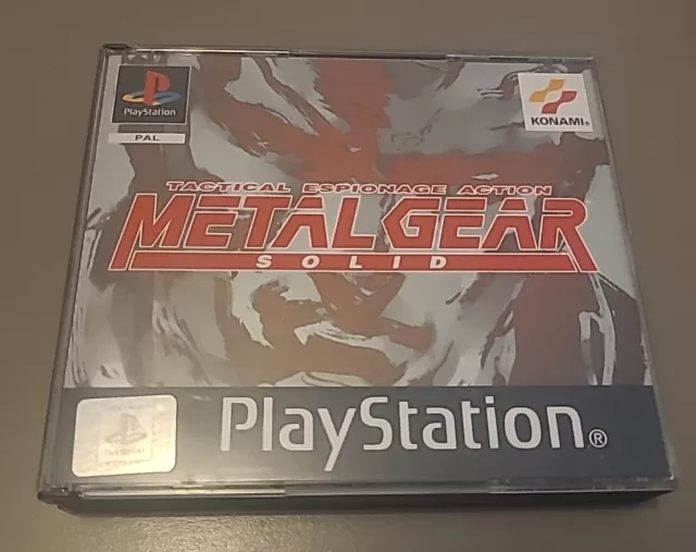 Metal Gear Solid 1 Playstation 1 Ps1 Pal VF