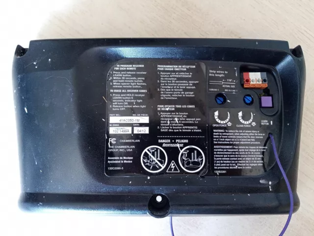 LiftMaster Chamberlain Garage Motor Receiver Circuit Logic Board 41AC050-1M