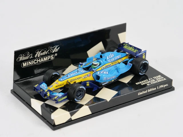 MINICHAMPS 1:43 2006 Renault F1 Team Showcar F. Alonso con estuche