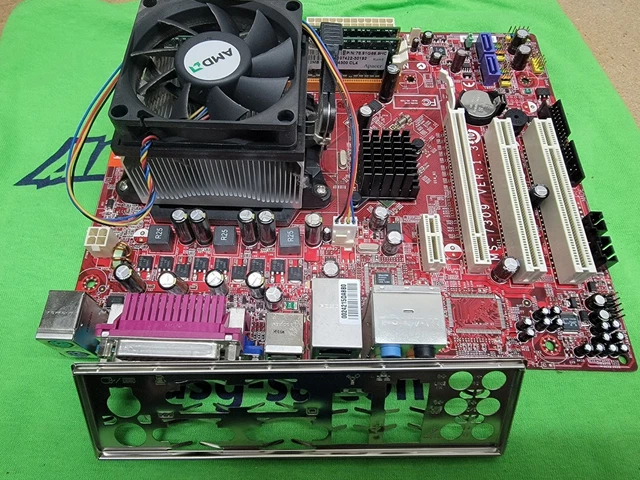 MSI MS-7309, K9N6PGM2-V2 Motherboard w/1GB Memory, AMD 4850e CPU