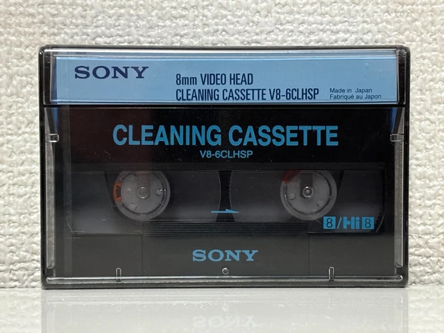 CASSETTE DE NETTOYAGE Video 8mm /Hi8 SONY Head Cleaner K7 Neuf Sous