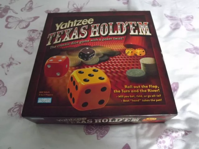 2004 Yahtzee Texas Hold'em The Classic Dice Game With A Poker Twist By Parker
