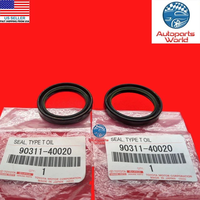 GENUINE TOYOTA SUPRA Gs300 Is300 Sc300 3.0L Camshaft Oil Seal Set 2X