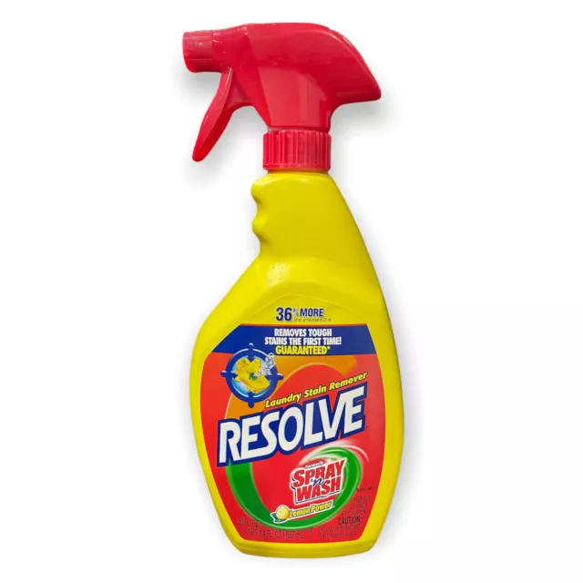 RESOLVE GOLD Spray N Wash Lemon Power 30oz Laundry Stain Remover  New Rare