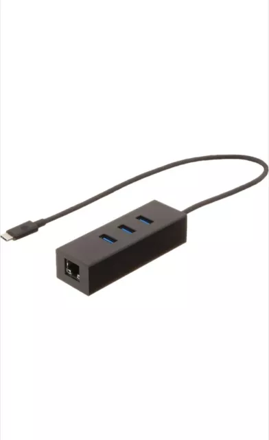 LIVBTS Type C to USB HUB 3.0 with Gigabit Ethernet Adapter   Lan Adapter