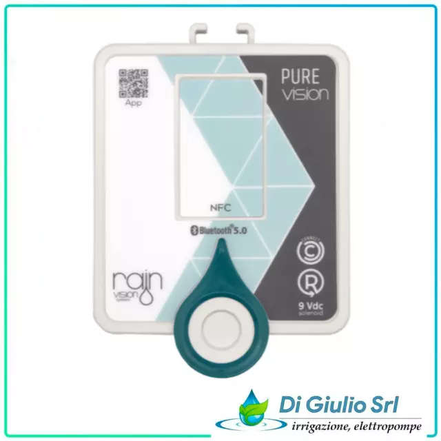 Programmatore Pure Vision 1 Zona Centralina Outdoor 9 Vdc Orto Giardino