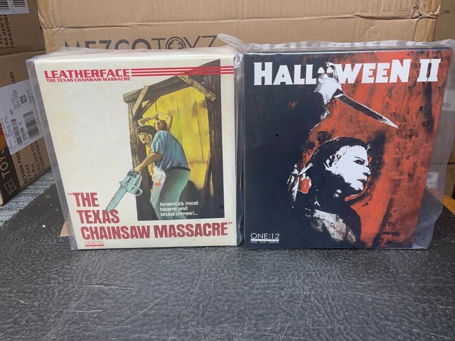 Mezco ONE:12 lot leatherface Texas chainsaw massacre michael myers halloween 2