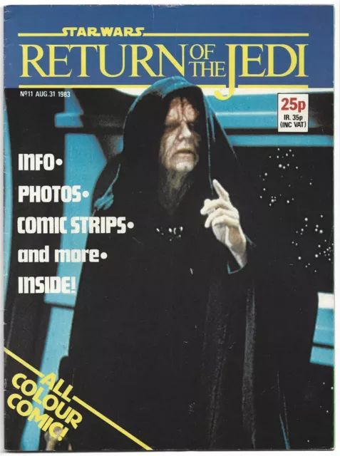 Star Wars: Return of the Jedi #11, 1983, Marvel UK Comic