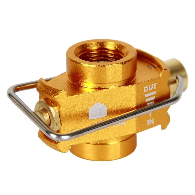 Camping Gas Sparer Plus Gas Konverter Schalthebel NachfüLlung Flach Tank Um W3J4