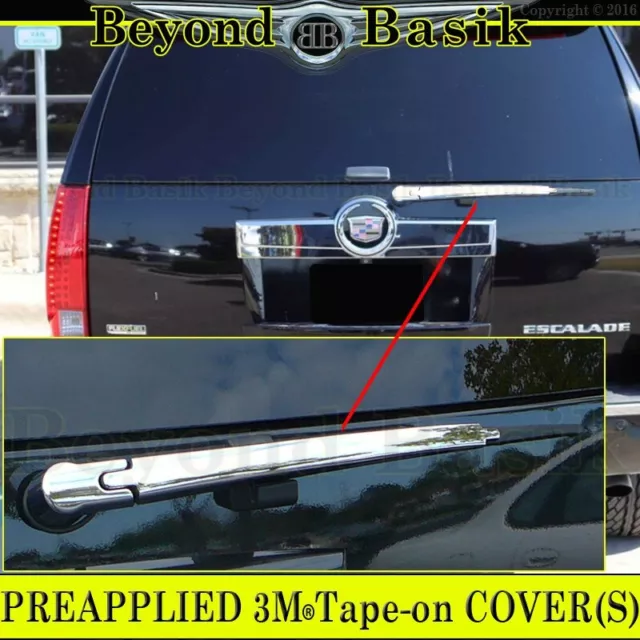 2007-2014 Chevy Suburban Tahoe Cadillac Escalade CHROME Rear Wiper Arm COVER