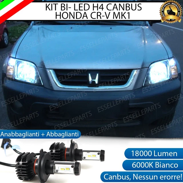 Kit Led H4 6000K Honda Cr-V Mk1 I 18000 Lumen Canbus Xeno Xenon No Avaria