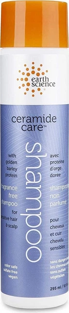 Champú sin fragancias Ceramide Care de Earth Science, 10 oz