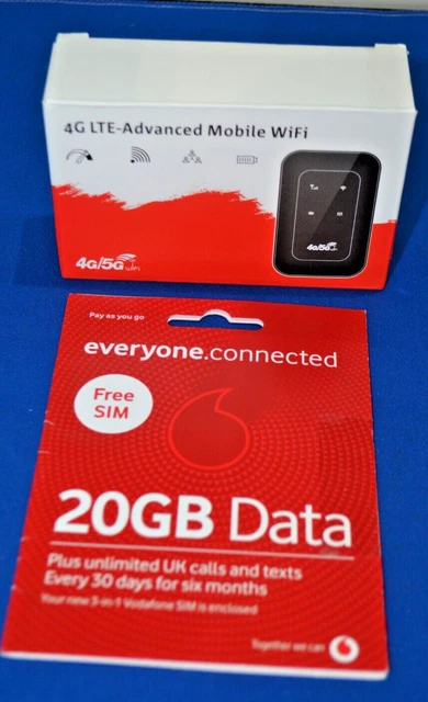 4G/5G LTE ADVANCED Mobile Wifi/150Mbps Download Speed Unlocked Complete ...