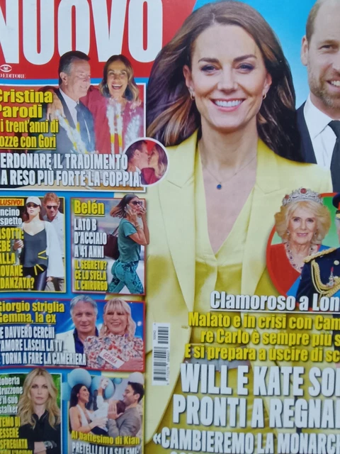 NUOVO 2025 42.KATE Middleton,Umberto Tozzi,Annalisa Scarrone,Francesca ...