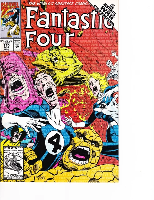 Fantastic Four #370 Infinity War Crossover! Thanos FREE SHIPPING @ $30 in USA!