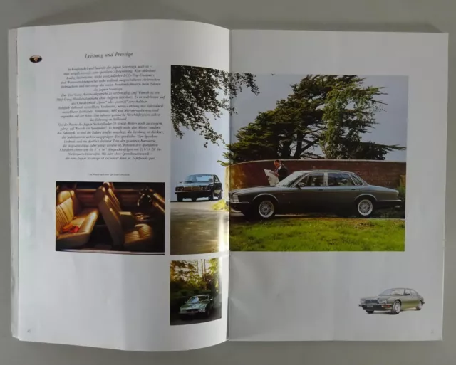 Prospectus Présentation des Modèles Jaguar Daimler XJ6, Sovereign, Xjs , Etc. 3