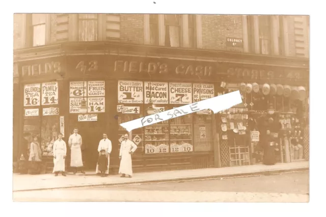 RP Maida Vale London 43 Goldney Road Fields Cash Stores shopfront Paddington