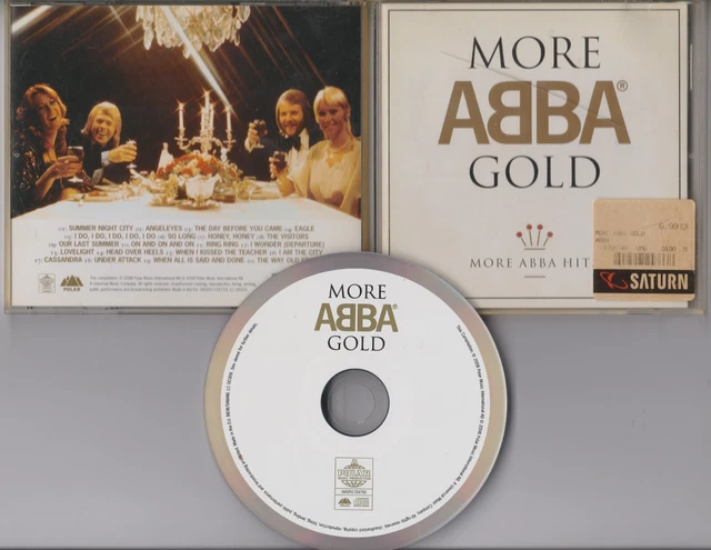 CD ABBA – More ABBA Gold 	Polar – 060251724733  2008