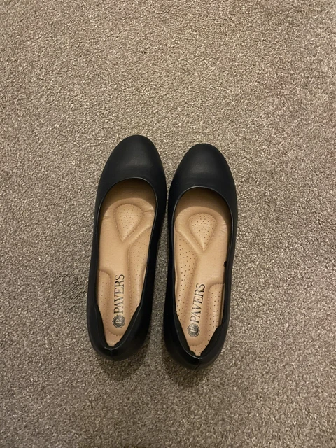 PAVERS SIZE 6 Ladies Navy Court Shoes in excellent comdition 8.99 PicClick UK