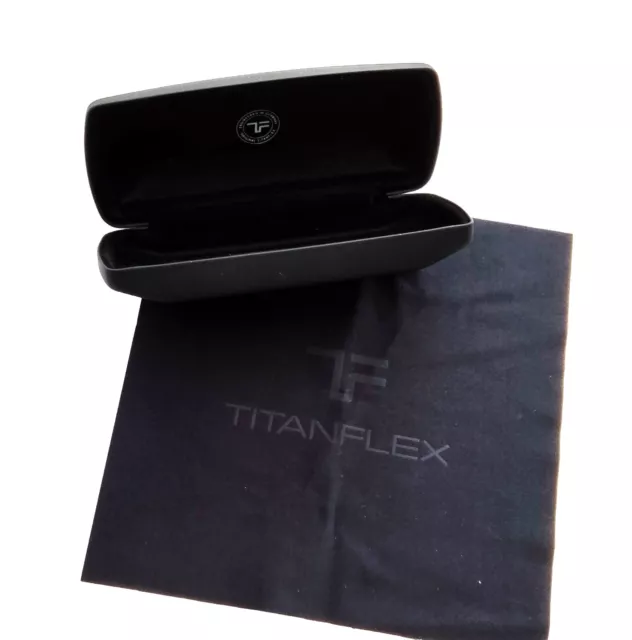 Titanflex men's eyeglasses hard  case.