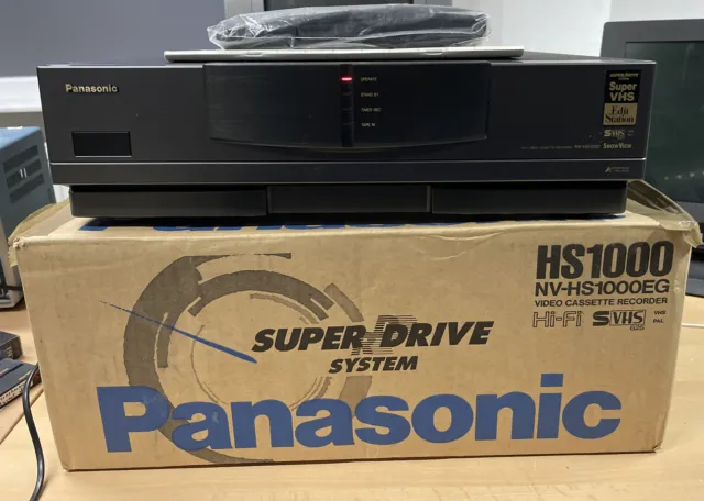 Panasonic NV-HS1000 SVHS-Videorecorder inkl. FB, BDA,  OVP 2J GARANTIE