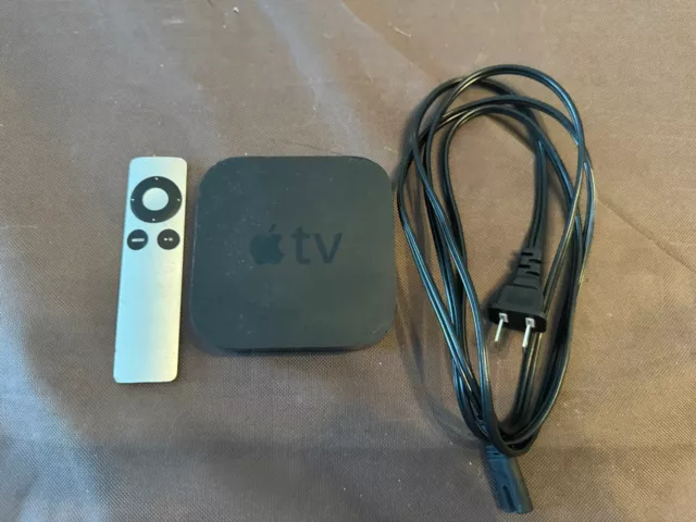 Apple TV (3rd Generation) 1080P Media Streaming Player A1469/A1427 With Remote