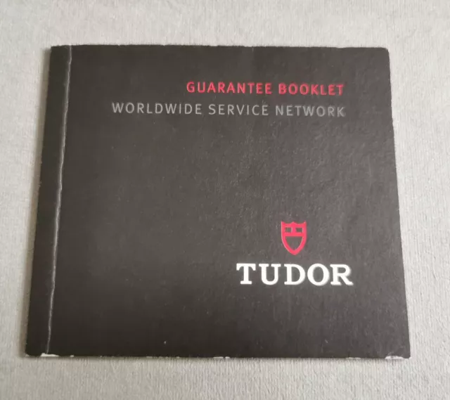 Tudor Guarantee Brochure Worldwide Service Réseau Réf. 563.88 Good 2012
