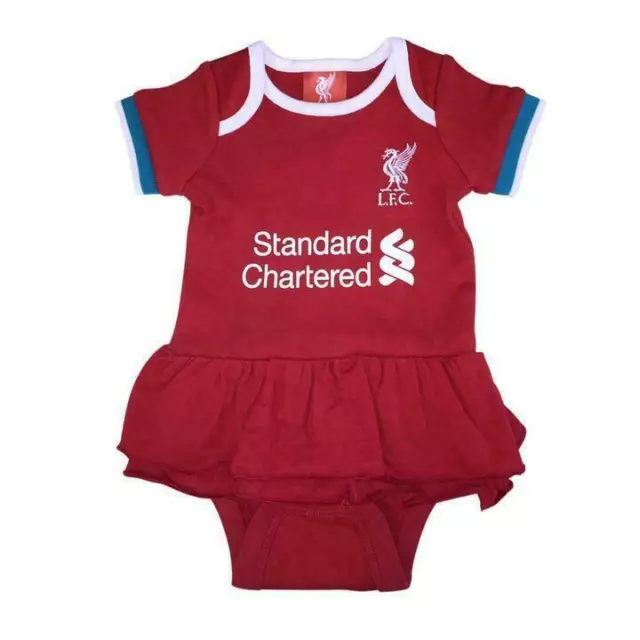 Liverpool FC New Babies Tutu Body Short Sleeve Baby Girls Dress LFC