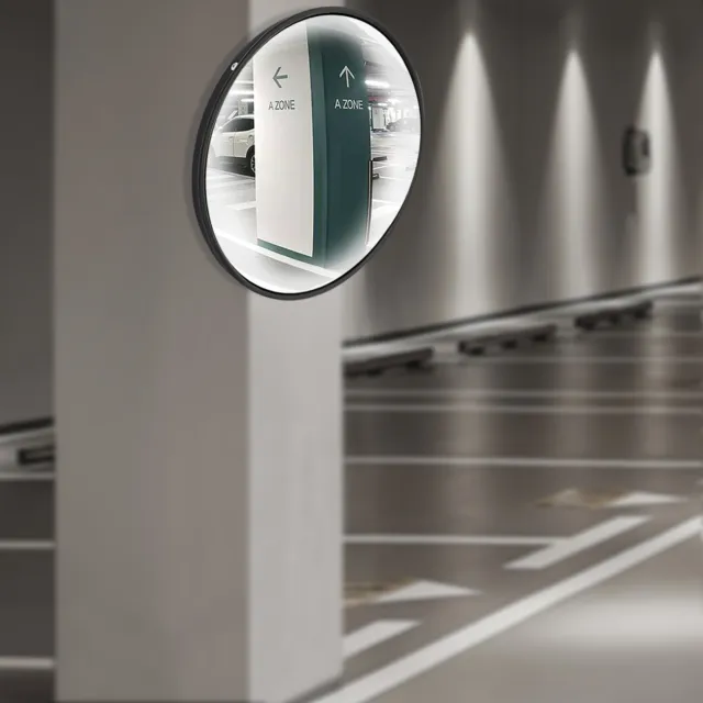 Corner Mirror 12" Security Mirror For Garage warehouse blind Spot office Convex