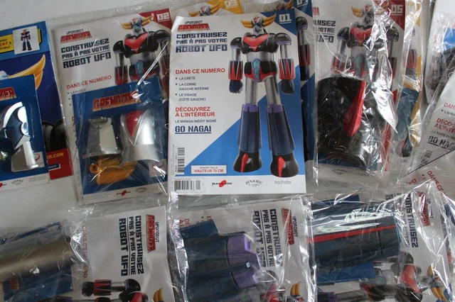Collection Goldorak Hachette – Figurines à Monter N°1 à 35 – Robot UFO