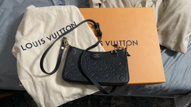 Louis Vuitton Easy Pouch Monogram Empreinte Leather