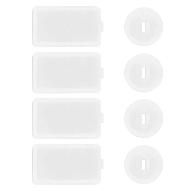 10 Pack Acrylic Photo Display Stands - 4x2.4 Sublimation Blanks With Bases For DIY Signs