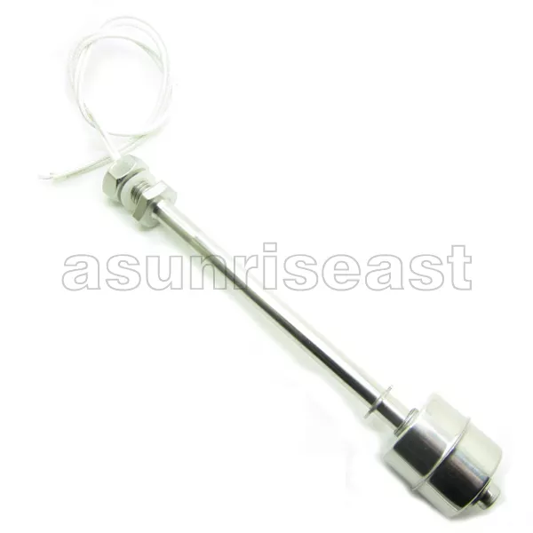 150mm Stainless Steel Float Switch Tank Liquid Water Level Sensor 12V 110V 220V