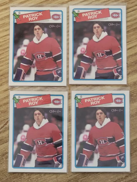 1X PATRICK ROY 1988 89 O Pee Chee #116 NMMT opc MONTREAL CANADIENS Islanders 2