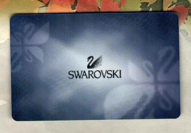 SWAROVSKI ( Canada ) Classic Swan Logo Gift Card ( $0 )