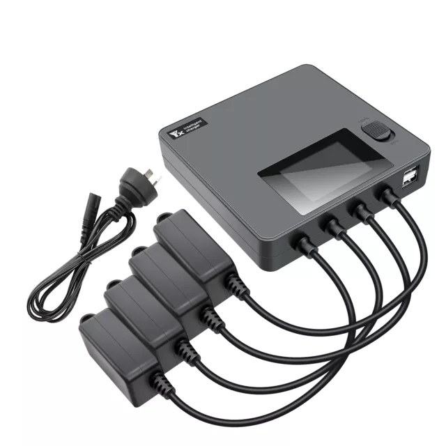 For DJI MINI 3 RPO Digital Display Charger Battery Butler 6-Way Charger