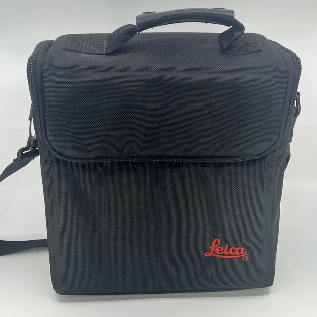Bolso negro para computadora portátil promocional Leica