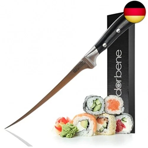 DarBene Filetiermesser C-Series 18cm Profi Küchenmesser aus deutschem