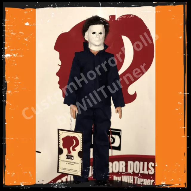 Michael Myers CUSTOM HORROR DOLL Halloween 1978 Version OOAK 12” Figure
