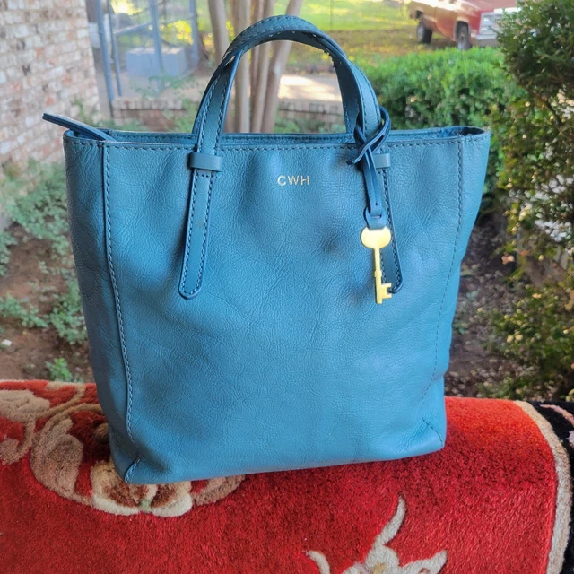 Fossil Camilla Leather Convertible Adjustable Backpack Crossbody Purse Bag