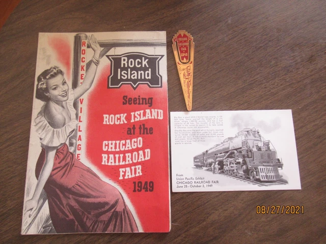 Chicago Railroad Fair 1949 Souvenirs