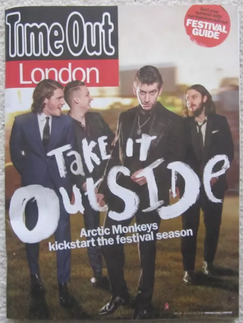 The Arctic Monkeys – Festival Season - Time Out magazine – 20 May 2014