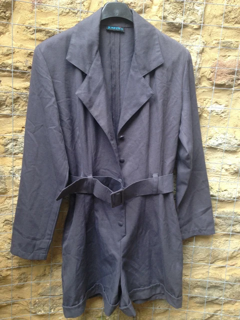 Robe-veste Jennyfer Grise En Coton Polyester - Taille 40 - Occasion Très Bon état