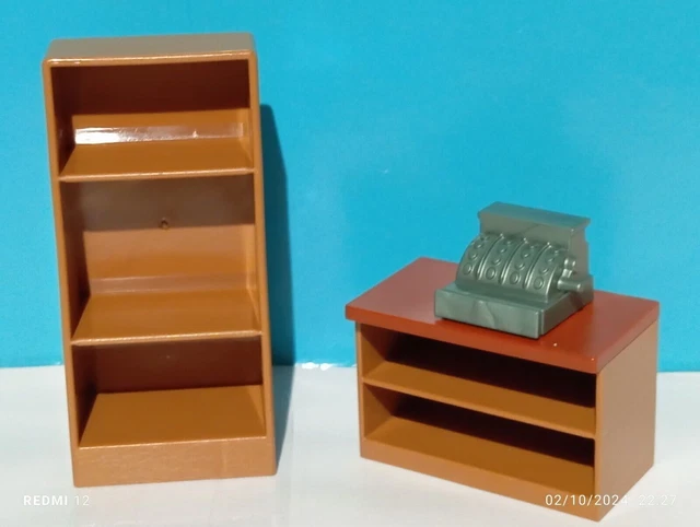 Playmobil Caisse Enregistreuse Saloon - Western Collectionneur - Pièce Vintage