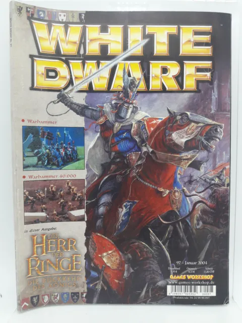 Warhammer White Dwarf Games Workshop Zeitschriften  Deutsch Nr.6-137  1995-2007