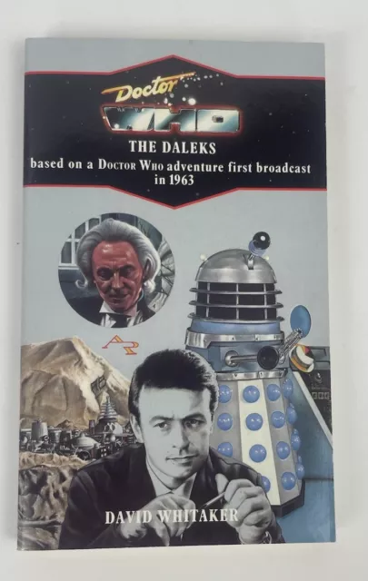 Doctor Who - The Daleks - David Whitaker - Target Blue Spine 1992 VGC