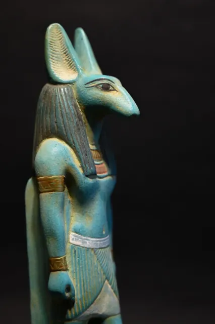 Ancient Egyptian Set - Rare Antiquities : God of the Desert Statue Egyptian BC