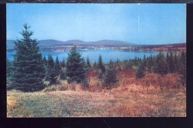 VTG Postcard Rangeley Lakes, Maine