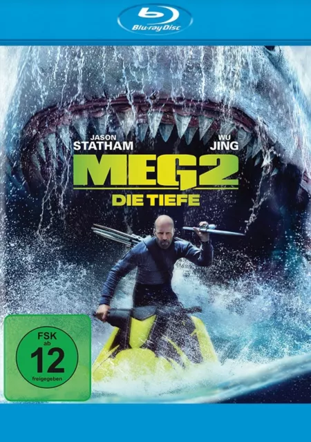 Meg 2: Die Tiefe (Jason Statham) # BLU-RAY-NEU