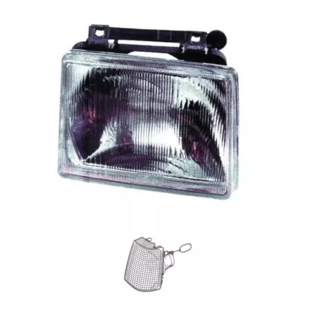 Faro Delantero Derecho para Opel Corsa A Cc 93_ 94_ 98_ 99_ 1.2i 1.4i S83